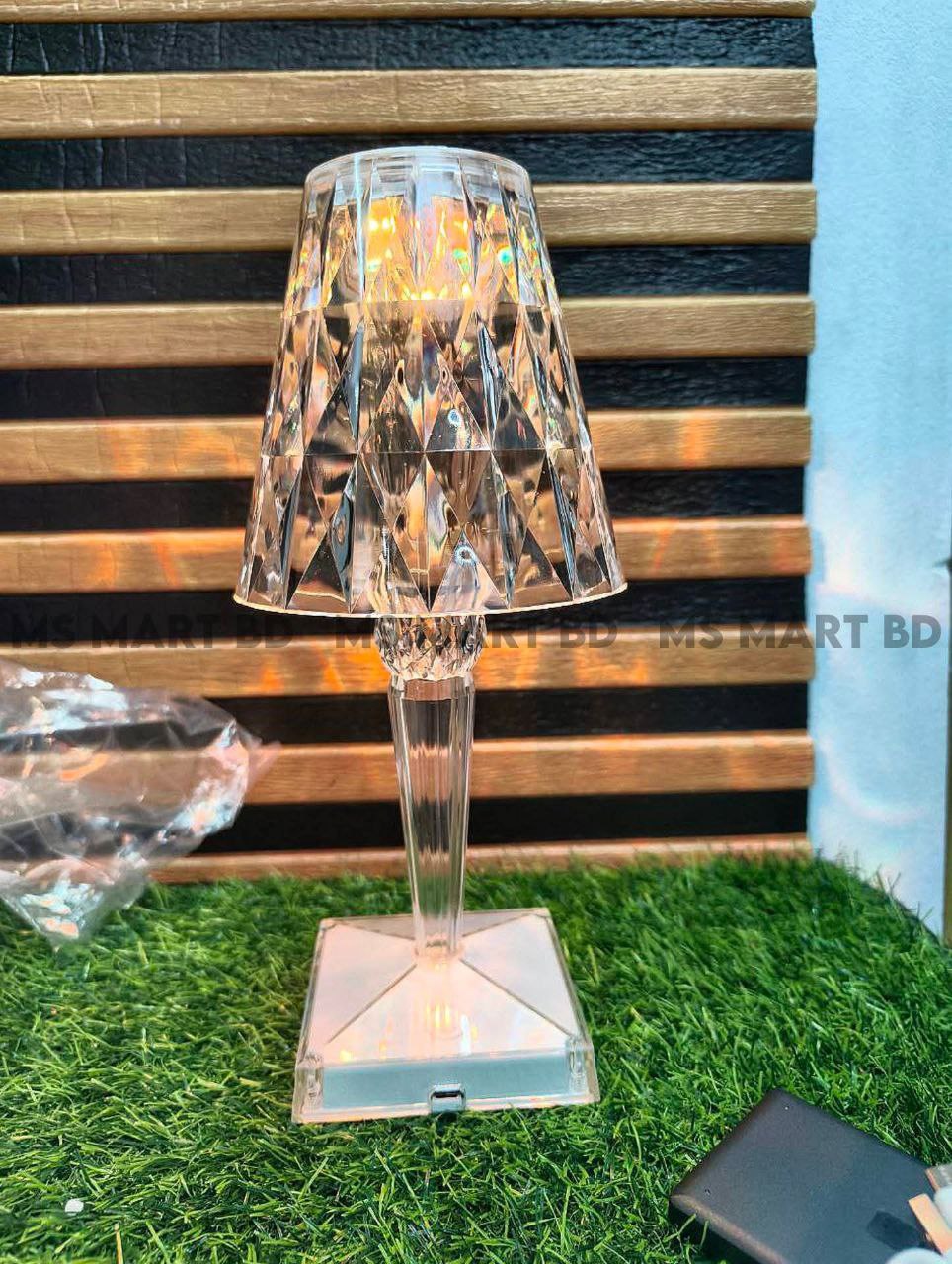 Crystal Diamond Table Lamp