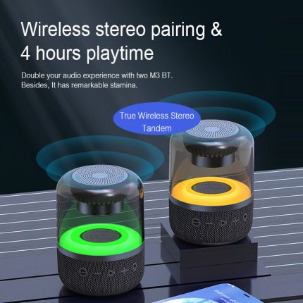 !Z5 RGB MINI RGB PORTABLE WIRELESS BLUETOOTH SPEAKER